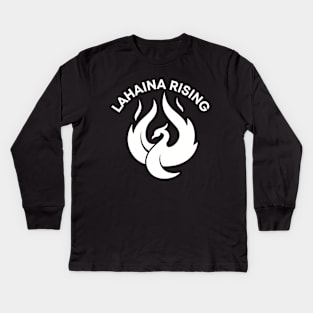 Lahaina Rising Kids Long Sleeve T-Shirt